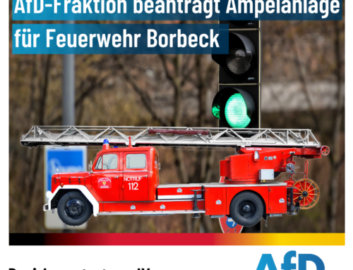 AfD beantragt Ampelanlage für die Feuerwehr in Borbeck