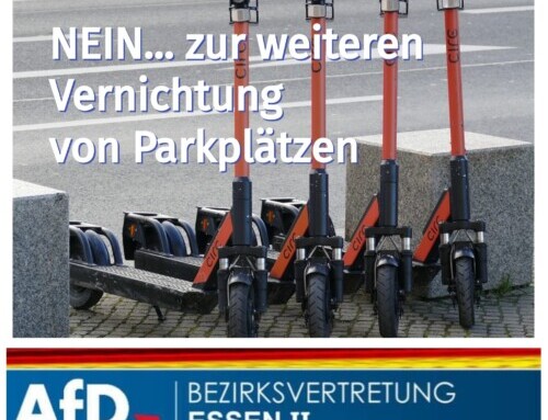 PKW-Parkplätze für E-Scooter