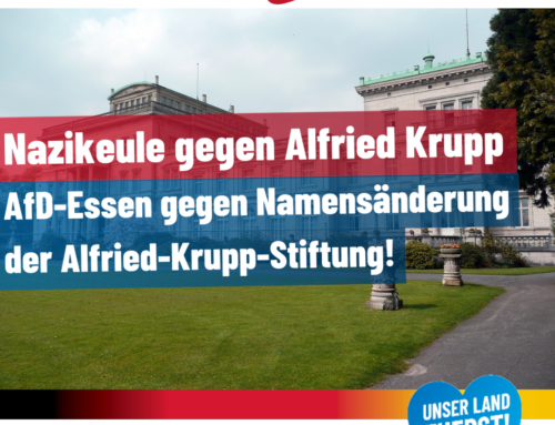 Nazikeule gegen Alfried Krupp