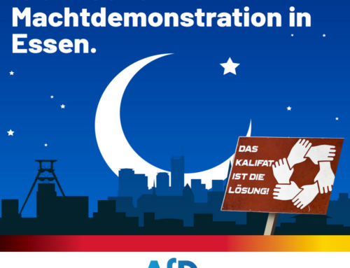 Islamische Machtdemonstration in Essen