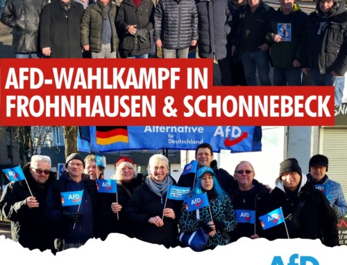 Erfolgreiche Wahlkampfstände