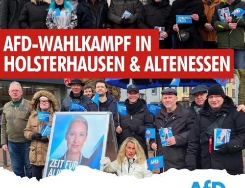 Erfolgreiche Wahlkampfstände