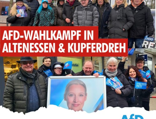 Erfolgreiche Wahlkampfstände